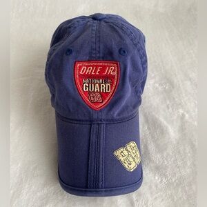 Dale Jr Hat National Guard Cap 88 Foldable Bill Blue Cotton Chase‎ Authentics